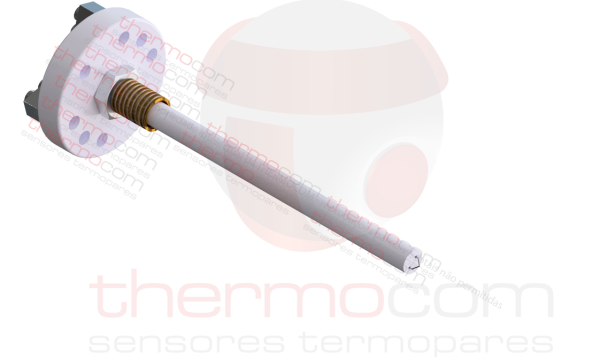 Termopar de Platina com Capilar Cerâmico - THCOM TC54