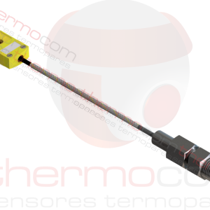 Termopar com Pote e Conector Miniatura no Rabicho (com BUCIM) - THCOM TC16