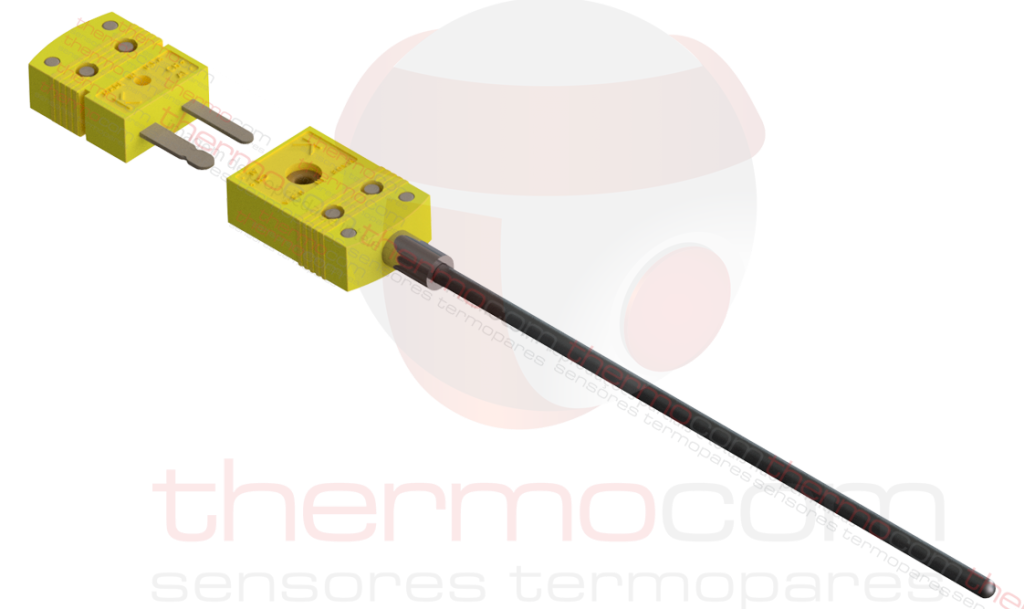 Termopar com Conector Miniatura na Bainha - THCOM TC34