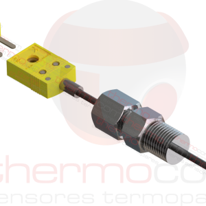 Termopar com Conector Miniatura na Bainha (com Bucim) - THCOM TC34