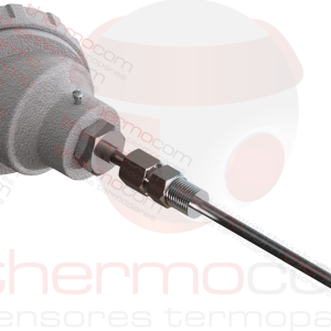 Termopar com Cabeçote, Bainha e Bucim - THCOM TC40