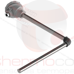 Termopar com Cabeçote e Tubo de Proteção - THCOM TC46