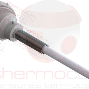 Termopar Tipo S com Cabeçote e Tubo de Proteção Cerâmico 610 Nacional 15