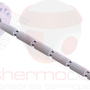 Termopar com Isoladores e Bloco de Ligação Cerâmico - THCOM TC52