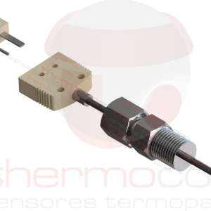 Termorresistência com Conector Miniatura na Bainha (com Bucim) - THCOM TR34