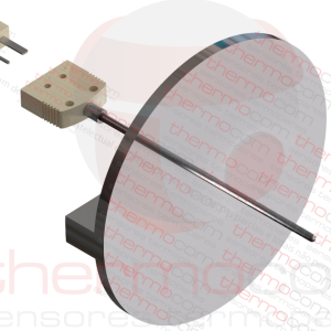 Termorresistência com Conector Miniatura na Bainha (com Flange) - THCOM TR34