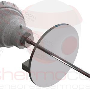 Termopar com Cabeçote, Bainha e Flange - THCOM TC40