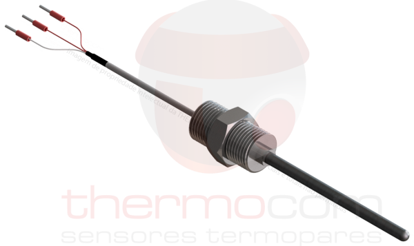 TERMORRESISTÊNCIA COM ROSCA DUPLA (INSTRUMENTO E PROCESSO) - THCOM TR20 Series