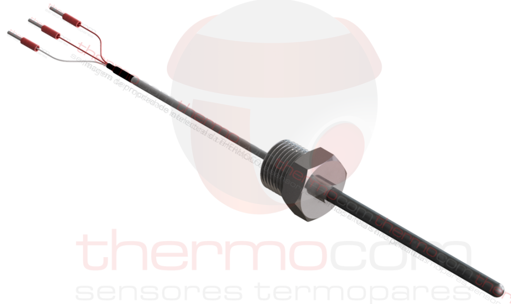 TERMORRESISTÊNCIA COM ROSCA SIMPLES DE CONEXÃO AO INSTRUMENTO - TR24 Series