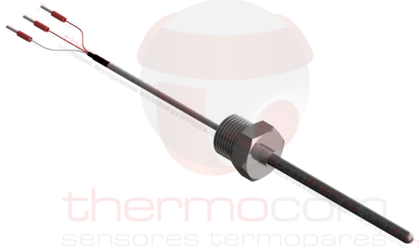 TERMORRESISTÊNCIA COM ROSCA SIMPLES DE CONEXÃO AO INSTRUMENTO - TR24 Series